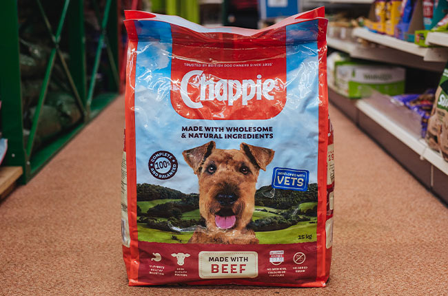 chappie complete dog food 15kg