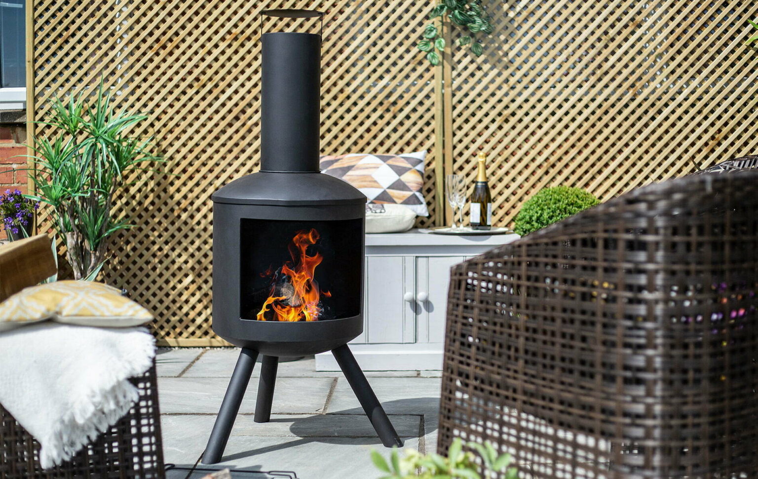 BBQ's, Fire Pits and Chimineas Bernaville Nurseries