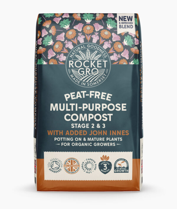 Rocketgro Multi-Purpose Compost with added John Innes 40ltr